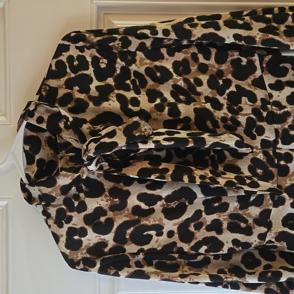 Eliza J Cheetah Print Midi Dress - Picture 5 of 8